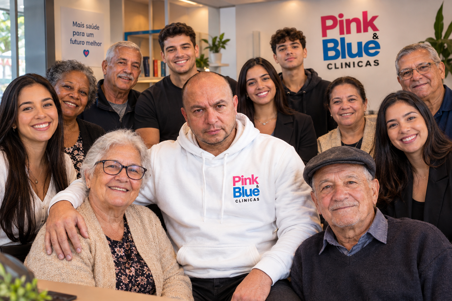 Pink & Blue — Acolhimento